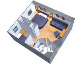 Royal Caribbean Radiance of the Seas Cabin 8502