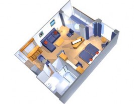 Royal Caribbean Serenade of the Seas Cabin 1560