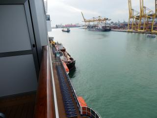 View from Balcony Carnival Breeze Cabin 10256
