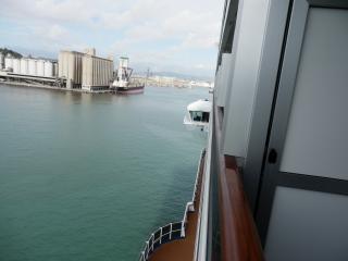 View from Balcony Carnival Breeze Cabin 10256
