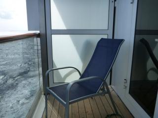 balcony is narrow