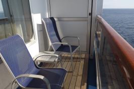 Balcony space.