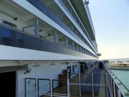 Carnival Dream - Cabins close to deck