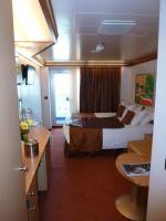 View of Stateroom and Balcony Door