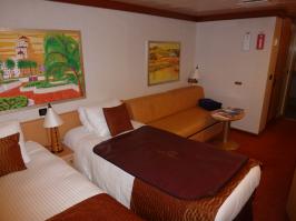 Beds Separated and couch