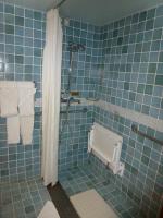 Handicap accessible shower