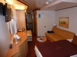 Bed, Couch and Dressing Area