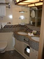 Double Sink and Toilet