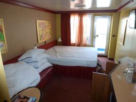 Bed and Balcony Door