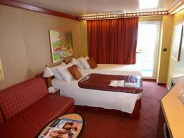 Bed Dressing Area and TV
