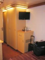 Fridge and TV