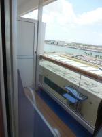 Balcony and lounge chair