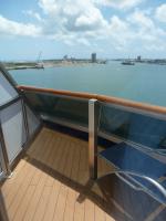 Aft Balcony and Lounge Chair