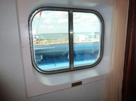 View out of window