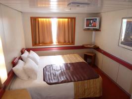 Bed TV and Window