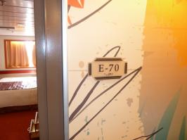 Carnival Ecstasy Cabin E70