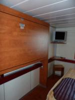 Fold down bed and TV