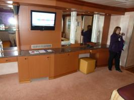 Tv dresing area