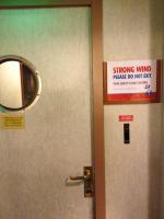 door next to 9202 exit to deck