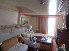 Pullman Bed and Ladder and Safety Rail.