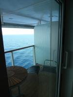Balcony Door and Table