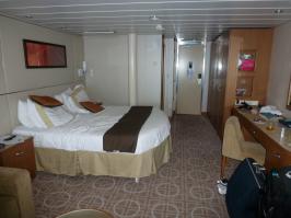 Bed and Dressing area and support pole