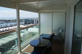 balcony is 2 times the size of a regular balcony