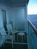 Balcony table and chair