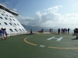 Royal Caribbean Oasis of the Seas - Helipad