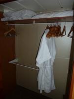 Robes in closet