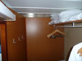 Closet and hangars