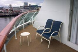 Aft Balcony chairs