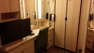 Vanity and closet