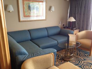 sectional couch in living area